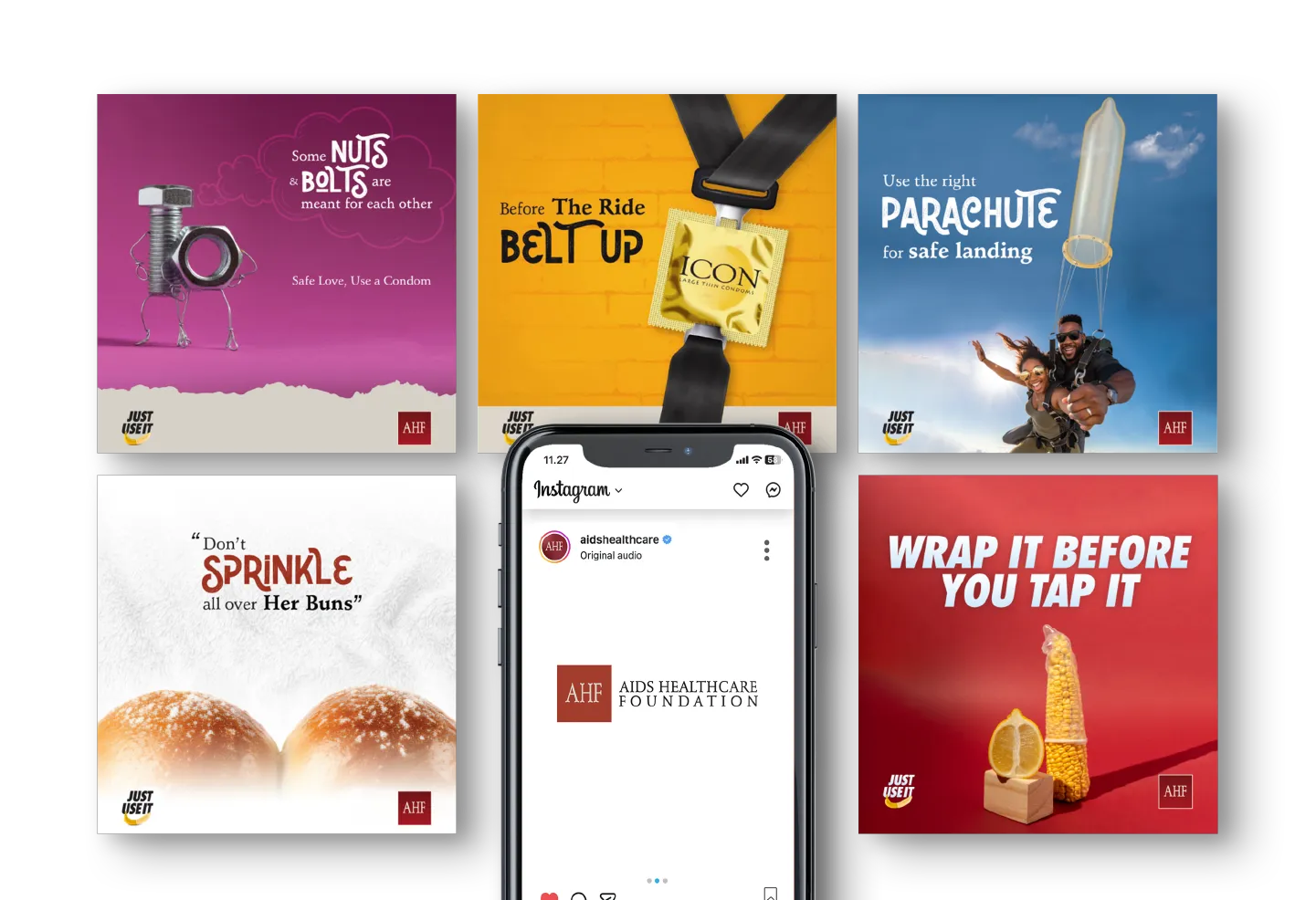 AHF Insta Buns Campaign