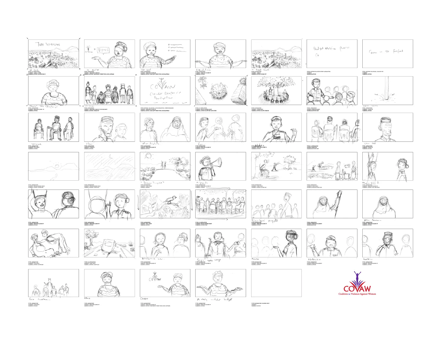 Illustration design portfolio preview