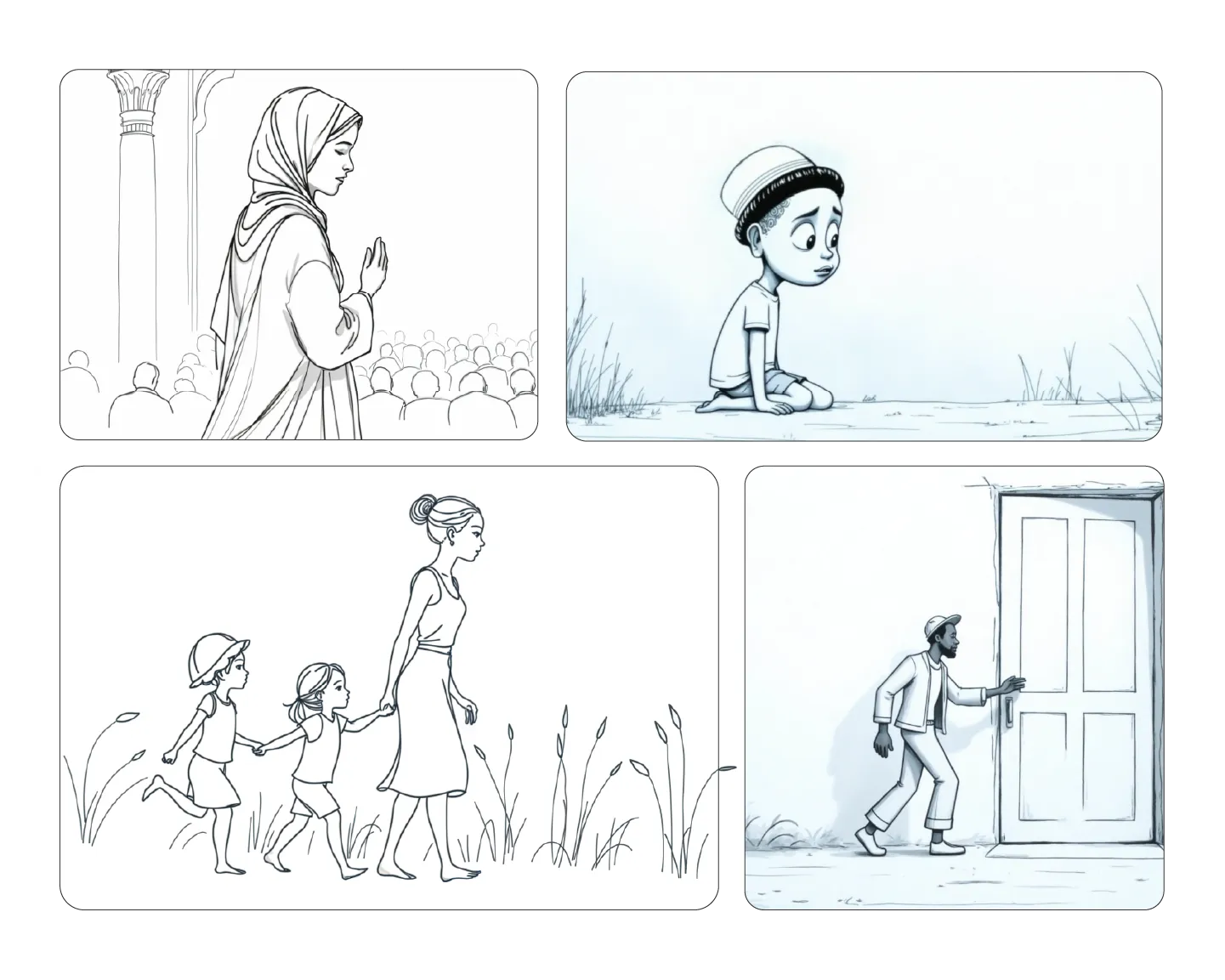 Illustration design portfolio preview